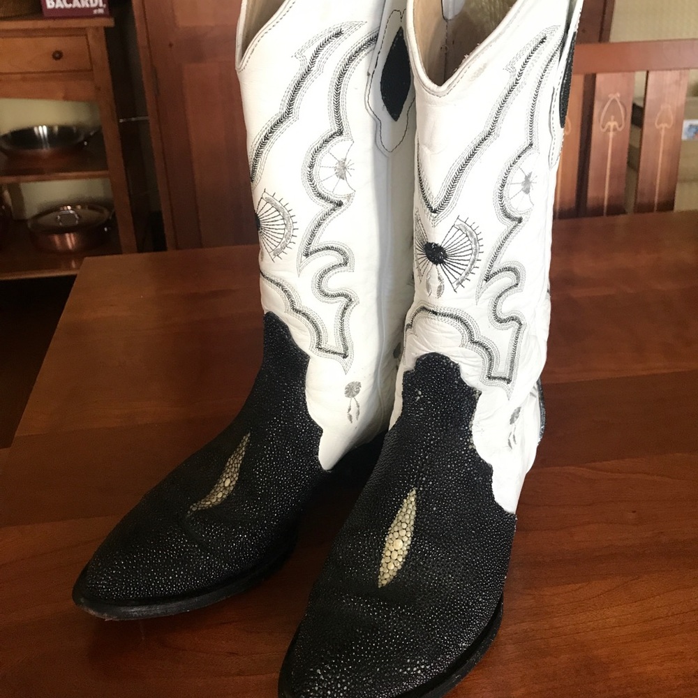 Authentic Stingray Cowboy Boots